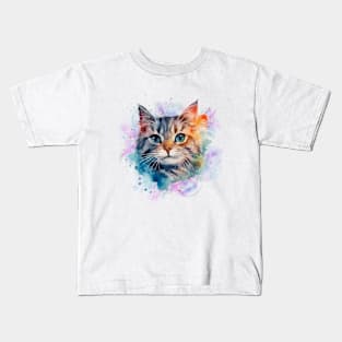 Galaxy Cat Kids T-Shirt